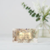 グリッター水彩名刺 名刺 (スタンド正面)