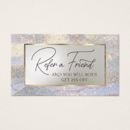 グリッター水彩紹介カード