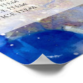 グリッター水彩金箔価格表表ポスター ポスター (角)