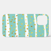 グリッター水玉模様ストライプとイラストレーションパター Case-Mate iPhoneケース (裏面 (横))