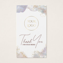 グリッター水色形状パッケージの挿入