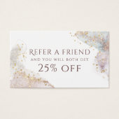 グリッター水色形状紹介カード (正面)