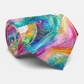 グリッター渦輪 ネクタイ (ロール)