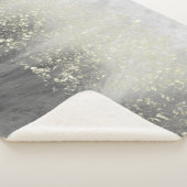 グリッター渦 シェルパブランケット (3/4)