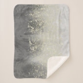 グリッター渦 シェルパブランケット (正面)