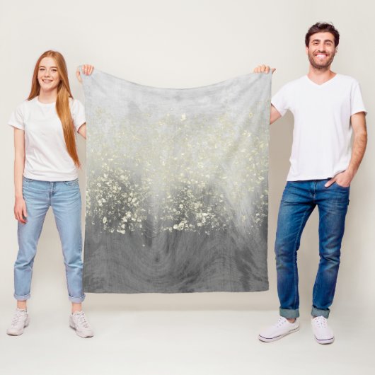 グリッター渦 フリースブランケット (インサイチュ)