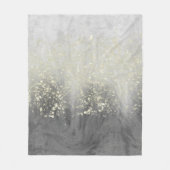 グリッター渦 フリースブランケット (正面)