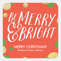 グリッター点 |ギフトラベルシール