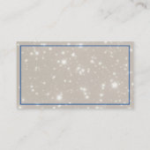 グリッター犬歩く名刺 名刺 (裏面)