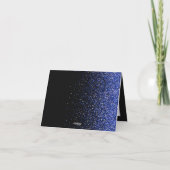 グリッター王室のグリッツページェントサンキューカード サンキューカード (裏面)