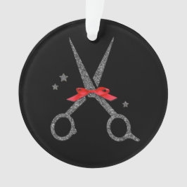 グリッター用はさみ – ヘアドレッサースタイルのクリスマス  オーナメント