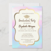 グリッター目盛キャップ型ホログラフィック目盛り部 招待状 (正面)