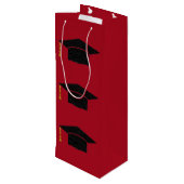 グリッター目盛キャップ ワインギフトバッグ (裏面アングル)