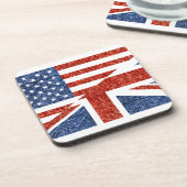 グリッター米国uk コースター (左側)