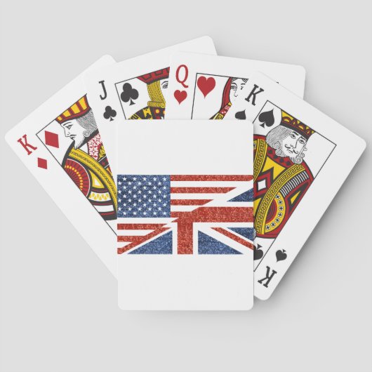 グリッター米国uk トランプ (裏面)