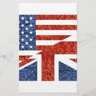 グリッター米国uk 便箋
