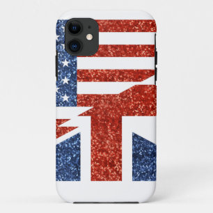 グリッター米国uk iPhone 11 ケース