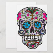 グリッター糖スカル 便箋 (正面/裏面)