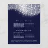 グリッター紙吹雪価格シルバーグレーウィットブルーネイビー チラシ (裏面)
