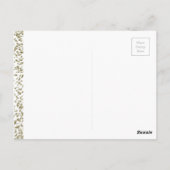 グリッター紙吹雪有償はがき ポストカード (裏面)