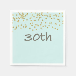 グリッター紙吹雪30日 スタンダードカクテルナプキン