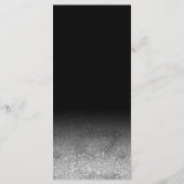 グリッター結婚式ディナー メニュー (裏面)