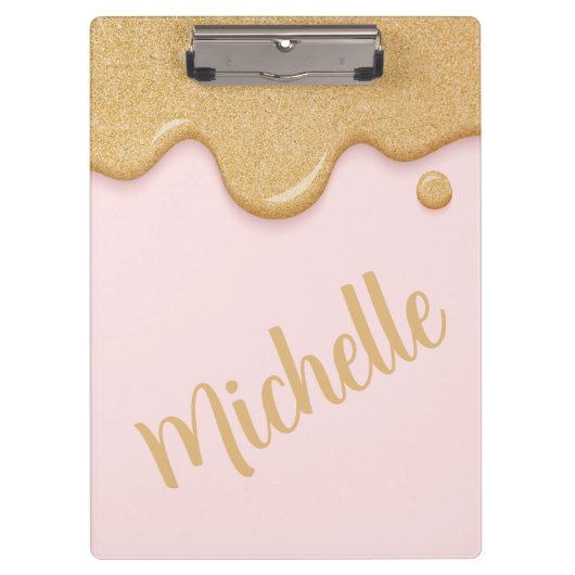 グリッター絵を描ドリップクリップボード クリップボード (正面)