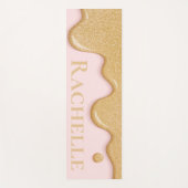 グリッター絵を描ドリップヨガマット ヨガマット (正面)