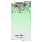 グリッター緑 クリップボード (左)