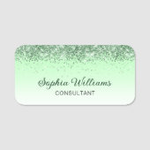 グリッター緑 名札 (正面)