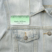 グリッター緑 名札 (インサイチュ)