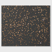 グリッター背景金ゴールドテクスチャ ラッピングペーパー (フラット)