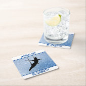 グリッター航空主義者 スクエアペーパーコースター (インサイチュ)