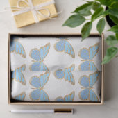 グリッター蝶シリーズデザイン4 薄葉紙 (ギフト)