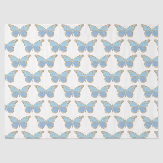 グリッター蝶シリーズデザイン4 薄葉紙 (正面)
