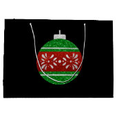 グリッター装飾品 ラージペーパーバッグ (裏面)