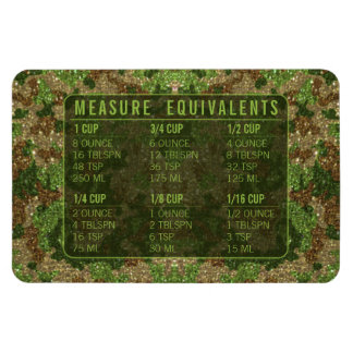 グリッター計量換算 キッチン計量ガイド マグネット