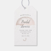 グリッター赤面傘ブライダルシャワー感謝していyou