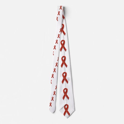 グリッター赤 ネクタイ (裏面)