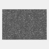 グリッター金ゴールドバラ金ゴールド及び銀 ラッピングペーパーシート (正面2)