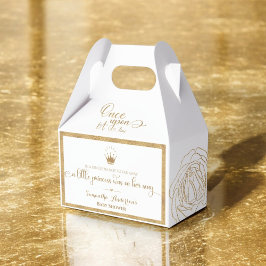 グリッター金ゴールドプリンセスを一度に行王室のう フェイバーボックス