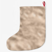 グリッター金ゴールドレインボーアクアウォーターカラーラブドリーム ラージクリスマスストッキング (裏面)