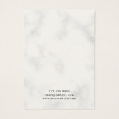 グリッター金ゴールド白大理石·イヤリングディスプレイ (裏面)