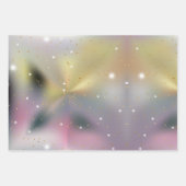 グリッター金ゴールド、シルバー ラッピングペーパーシート (正面3)