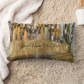 グリッター金ゴールド ランバークッション (ブランケット)