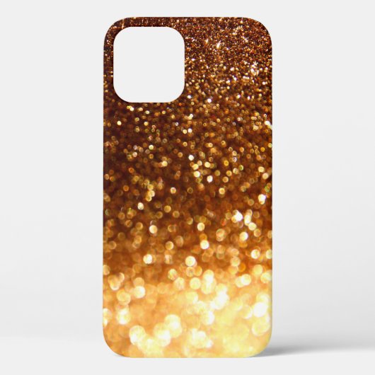 グリッター金色の光 Case-Mate iPhoneケース (裏面)
