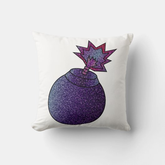 グリッター銀河系爆弾 クッション (正面)