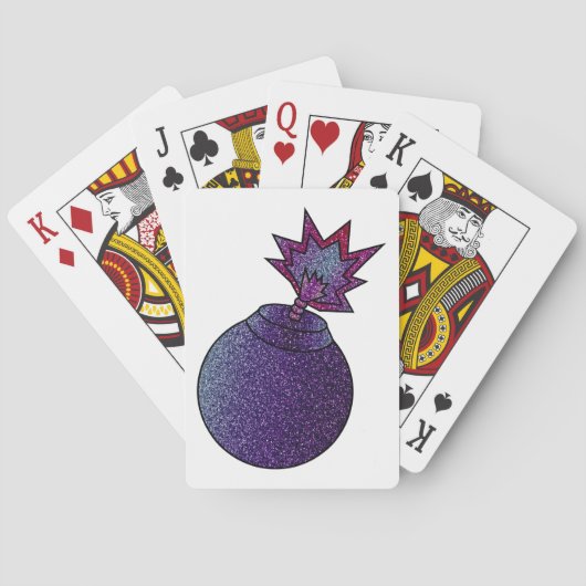 グリッター銀河系爆弾 トランプ (裏面)