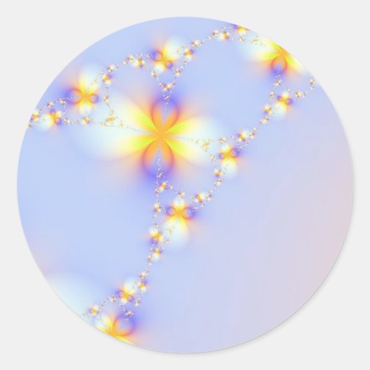 グリッター鎖 ラウンドシール (正面)