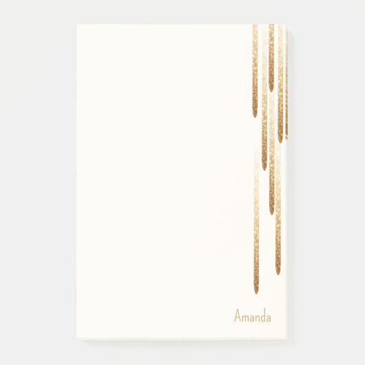 グリッター雨注 ポストイット (正面)